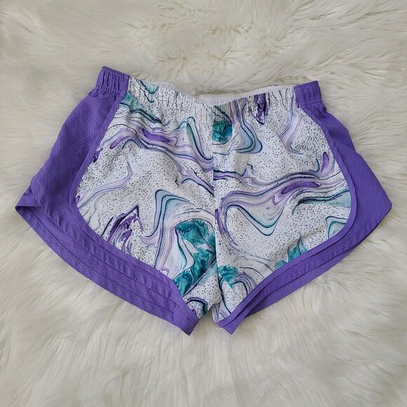 Athletic Works Running Shorts Reg Fit Lined Mid Rise Elastic Waist, SZ M - Picture 1 of 11